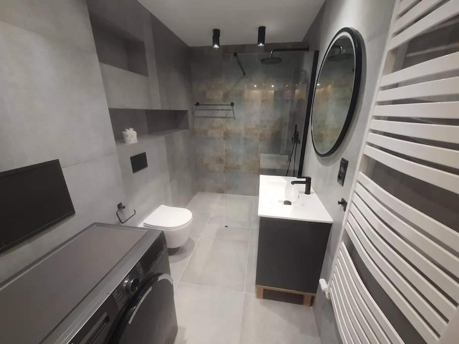 Mieszkanie W Nowoczesnym Halo Apartament W Centrum Wrocław Eksteriør bilde