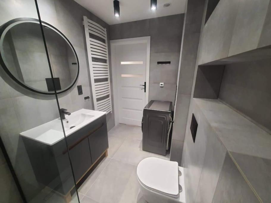 Mieszkanie W Nowoczesnym Halo Apartament W Centrum Wrocław Eksteriør bilde